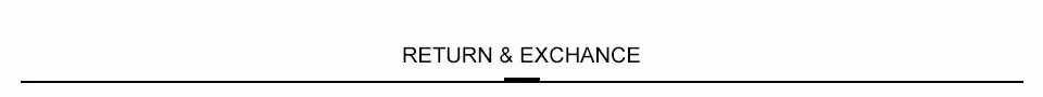 Return&Exchange
