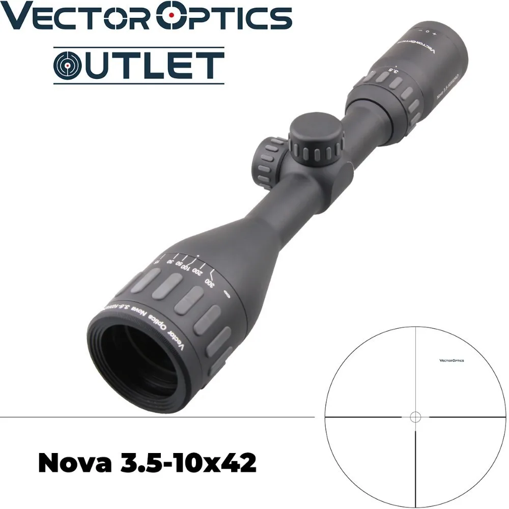

Vector Optics Nova 3.5-10x42 AO Air Gun Shooting Riflescope 1 inch 25.4mm Rifle Scope Adjustable Objective Lens