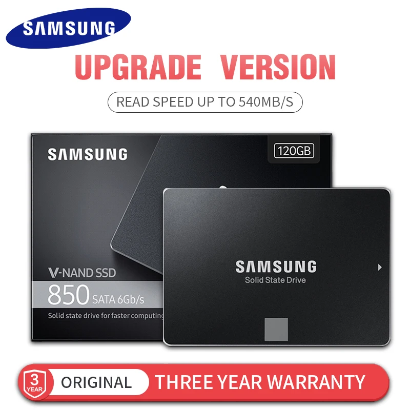 Acheter SAMSUNG Nouvelle Version Véritable 120 GB 850 SATA 6 Gb s Interne Solid State disque R W vitesse jusqu à 540 MB S SSD pour Ordinateur Portable De Bureau PC