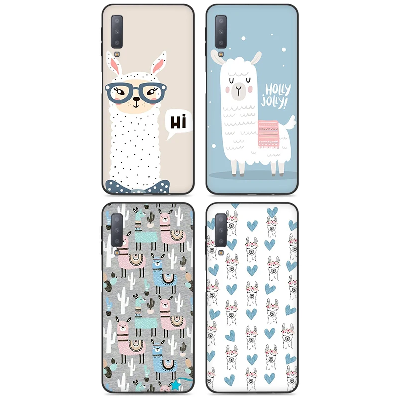 Мягкий силиконовый чехол для Samsung A3 A5 A6 Plus A7 A8 A9 A10s 20s 30s 40s 50s 60 70 J6|Бамперы| |