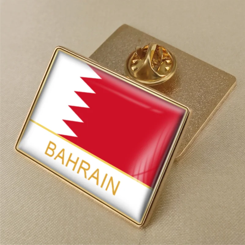 Нагрудные булавки с одним флагом Бахрейна