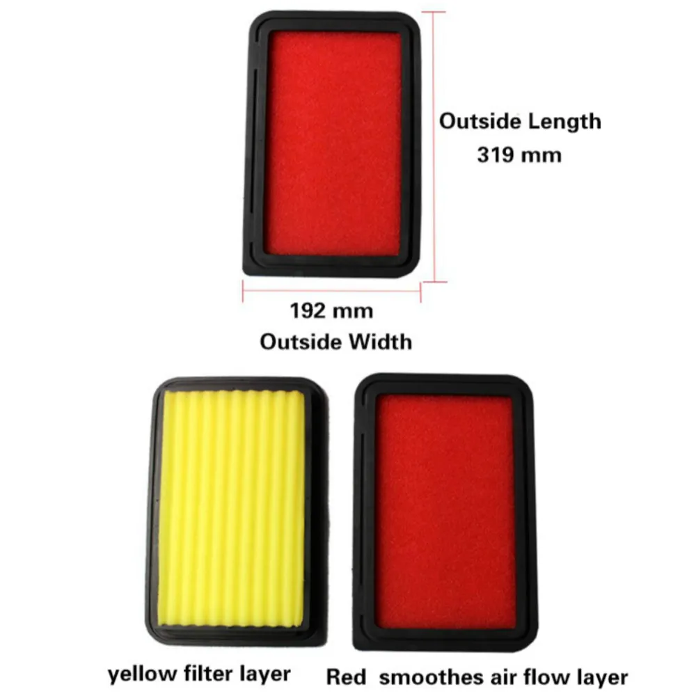 

1Pcs Car Air Filter High Flow Air Filter Auto Super Hybrid Air Filters for LEXUS RX330 3.3L V6 2003-2006