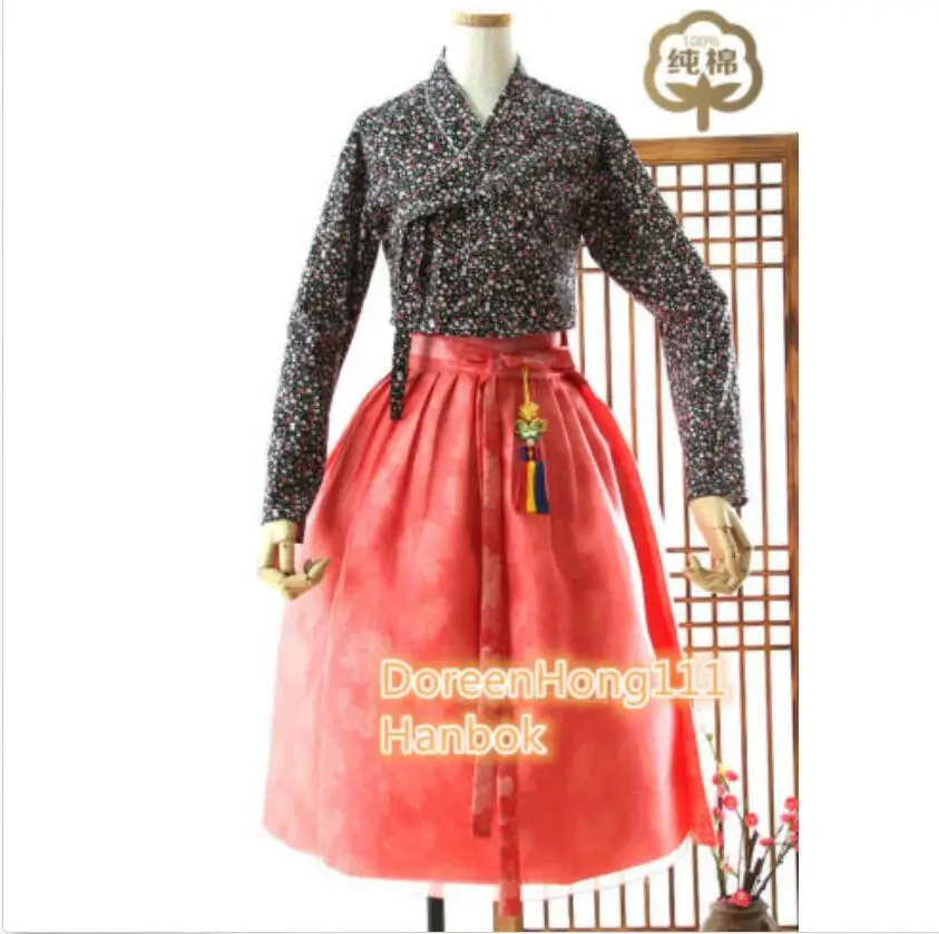 2019 Новая Модная Современная ханбок фусион ханбок корейская традиционная платье ханбок Модернизированный ханбок популярный набор подарок 4