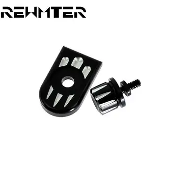 

New Motorcycle Rear for Fender Seat Bolt Tab Screw Mount Knob Cover Kit Aluminum CNC for Harley Touring Dyna 1996-2017