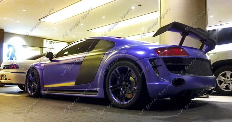 2008-2015 Audi R8 V8 V10 PPI Razor GTR Style GT-Wing Spoiler CF (53)