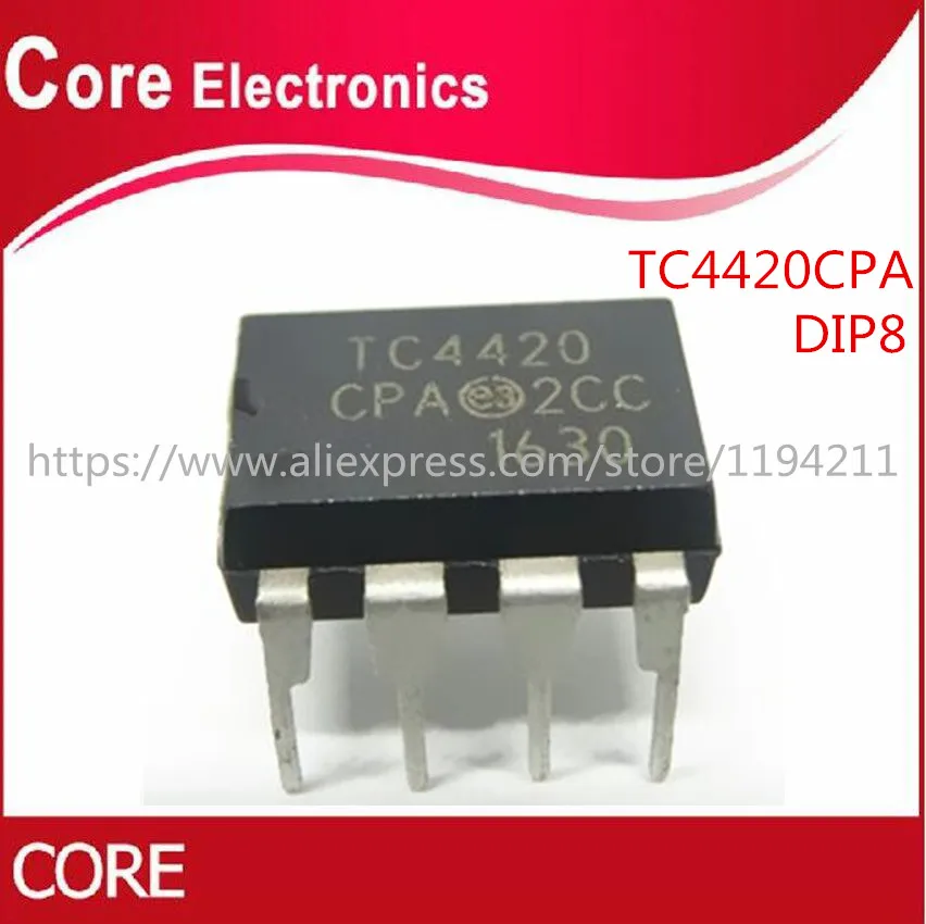 50 шт. TC4420CPA DIP-8 TC4420 DIP TC4420CP DIP8 4420CPA Новый | Электронные компоненты и принадлежности