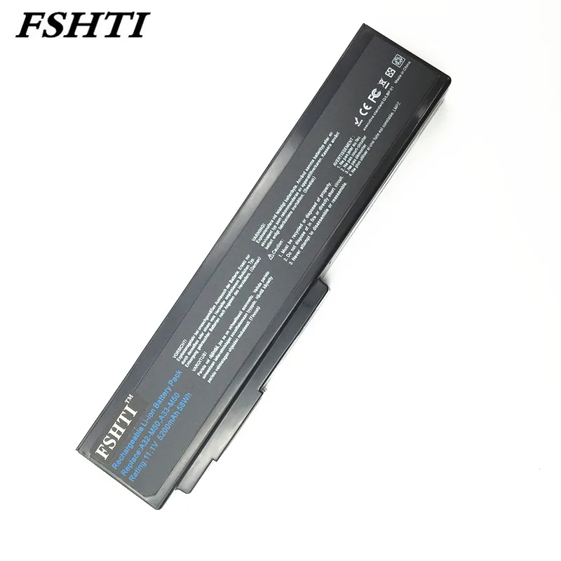 Аккумулятор для Asus N53S N53SV батарея N53 A32 M50 M50s N61 N61J N61D N61V N61VG N61JA N61JV|Аккумуляторы
