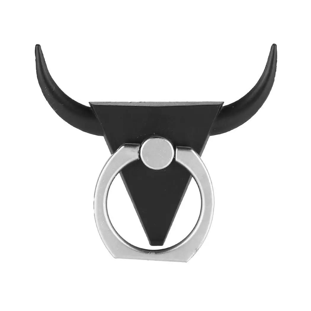 Universal Bull Zinc Alloy Universal Mobile Phone 360 Degree Finger Ring Metallic Stand Holder for iPhone/Samsung/Huawei/Xiaomi Universal Bull Zinc Alloy Universal Mobile Phone 360 Degree Finger Ring Metallic Stand Holder for iPhone/Samsung/Huawei/Xiaomi