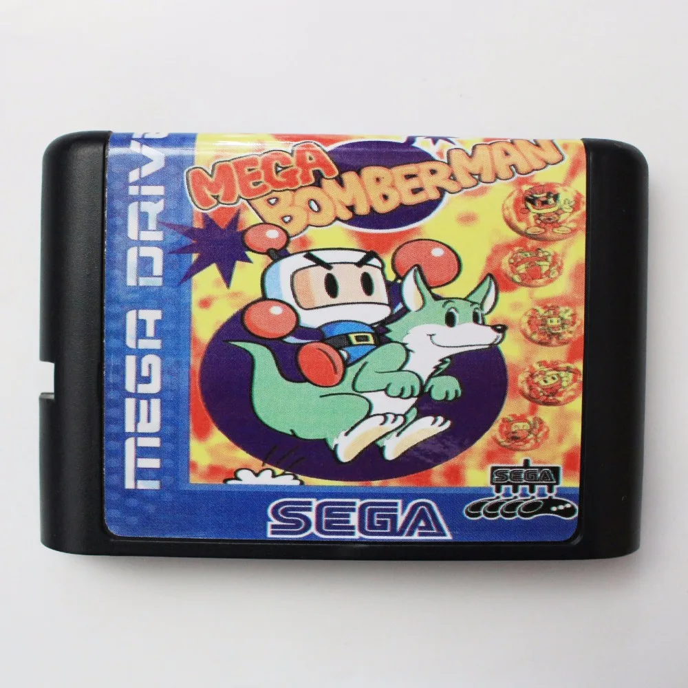 

Mega Bomber Man 16 bit SEGA MD Game Card For Sega Mega Drive For Genesis