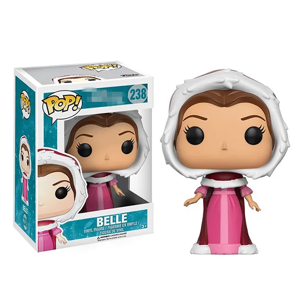 Новый FUNKO POP официальный Красавица и Чудовище зимний зверь Кастон Белль Виниловая
