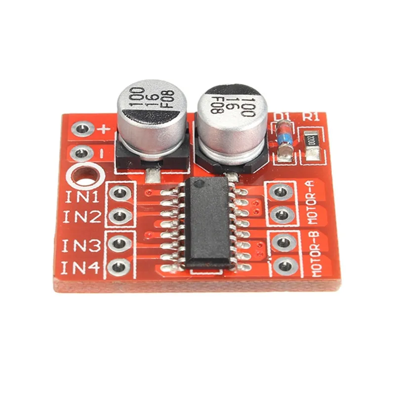 

1pc Dual Channel L298N DC Motor Driver Board PWM Speed Dual H-Bridge Stepper Module High Quality