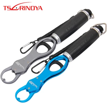 

Tsurinoya Aircraft Aluminum Alloy Material Scaled 275g Fish Gripper Grip With Scale Space Anti-lose Rope Grabber Fishing Tool