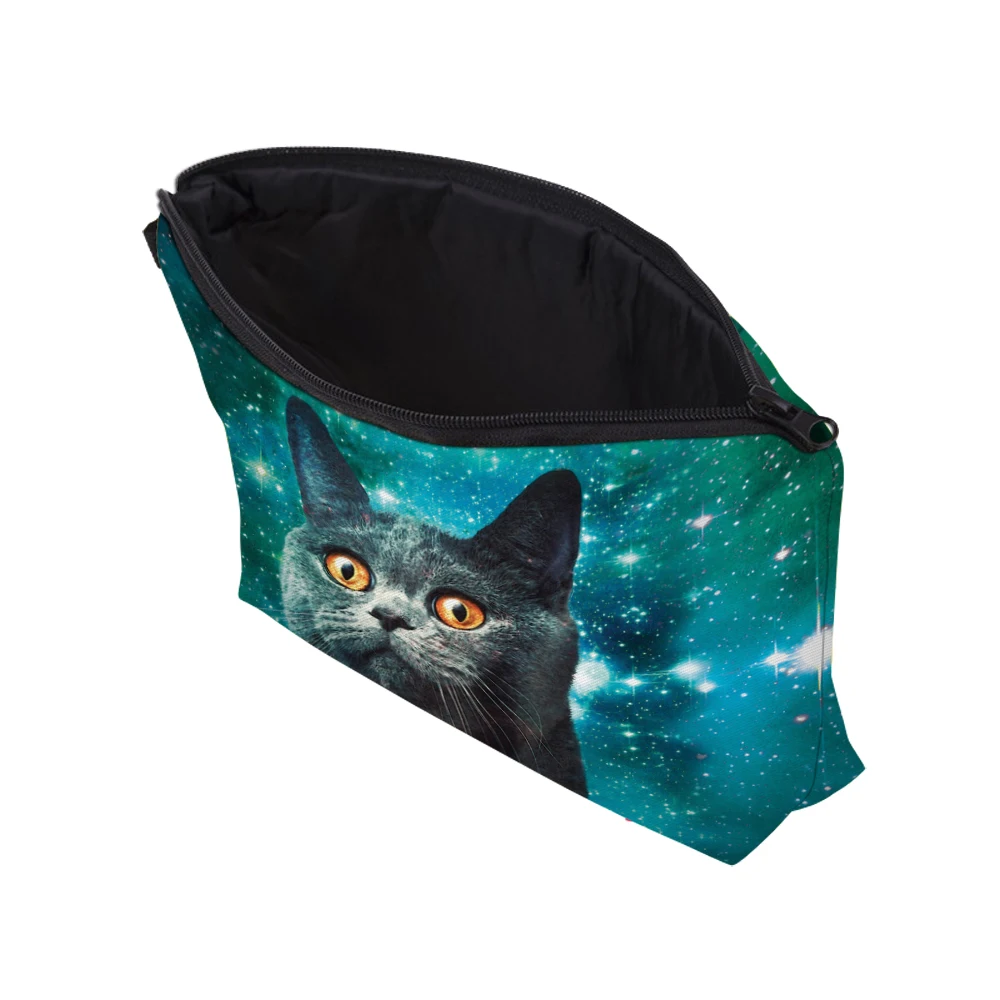 Deanfun кошка косметички 3D с животным принтом женская сумка для путешествий Органайзер 51243