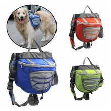 Venxuis регулируемый спортивный рюкзак для домашних животных для больших собак, Поводок Для Путешествий, Походов, Кемпинга, уличных собак, спортивная сумка-седло