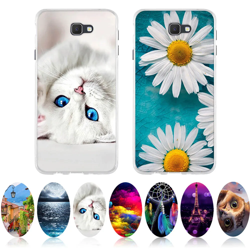 Чехол для Samsung Galaxy On7 2016/J7 Prime чехлы с 3D рисунком мягкие силиконовые из ТПУ J7 Prime/On7