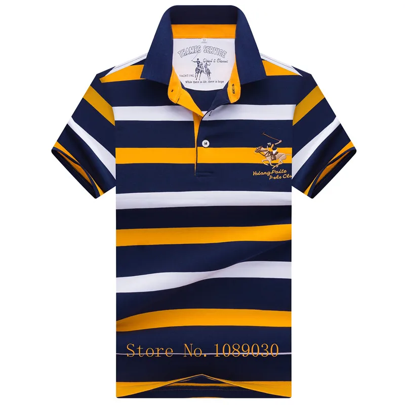 Мужские поло бренд высокого качества Tace& Shark camisa polo masculina 3D Вышивка Повседневная и рубашка-поло в деловом стиле мужские с коротким рукавом