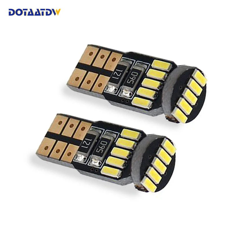 

DOTAATDW 10 x T10 LED 15SMD 4014 LED Bulbs For Car LED Auto Marker Bulbs Interior Lamps Clearance Lighting DC12V