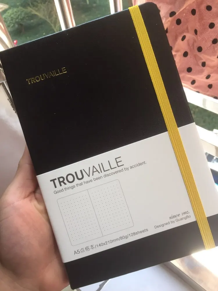 

A5 Black Dotted Bullet Journal