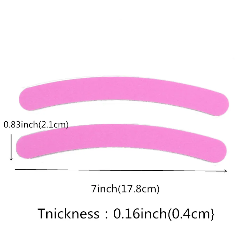 25 шт. Шлифовальная Пилка Для ногтей буфера деревянные блоки 180/180 кривая пилка для ногтей маникюр; педикюр; полировка удаления кутикулы