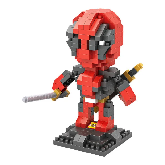 LOZ Mini Blocks Super Hero DIY Building Toys Hero ...