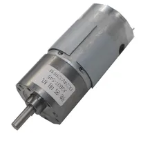 JGB37-545 Deceleration Motor, Smart Car Motor, 12V24V Miniature DC Gear Motor, Low Speed Motor bringsmart jgb37 550 miniature dc deceleration motor 12v dc high torque slow speed motor 60w speed reversing low speed dc motor