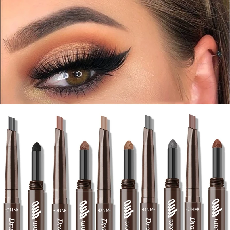 Automatic Eyebrow Pencil Eyes Makeup New Waterproof Eye Brow Pen Sobrancelha Liner Beauty Tool Long Lasting Crayon E1 | Красота и