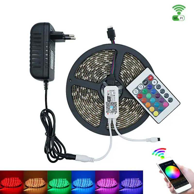 Super Cool Weiß 12V 5 m wasserdicht 300LEDs 3528 Flexible LED Strip Light neu.