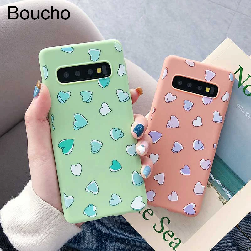 Чехол для Samsung Galaxy S10 S10e S9 S8 Plus Note 8 9 градиент цвета конфеты модный силиконовый