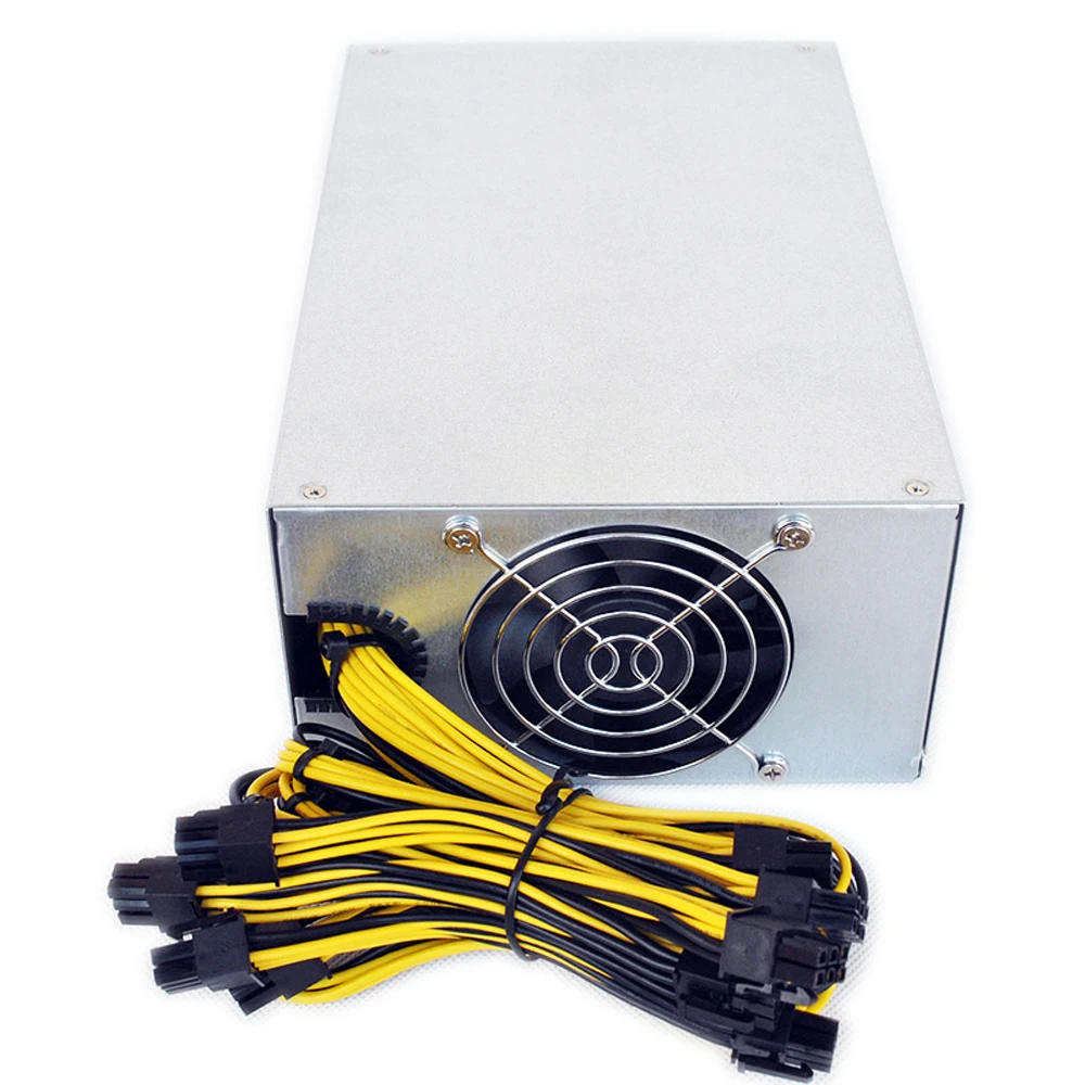 

Platinum efficiency bitcoin new power 1800W power supply ATX Mining Machine supports10 GPU cards
