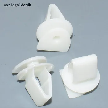 

worldgolden 100pcs plastic clip Retaining Clip for Honda 90602-SFA-004