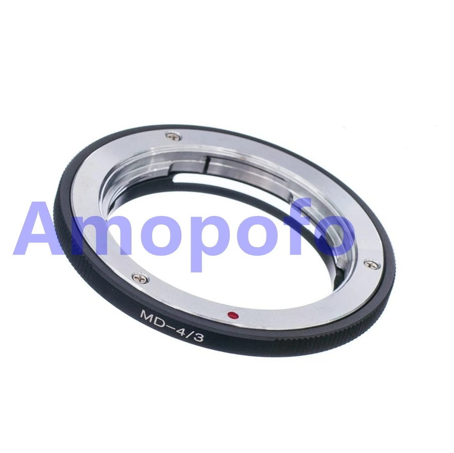 

Amopofo, MD-4/3 Adapter for Minolta MD/MC Lens to for Olympus OM 4/3 Adapter E-5 E-620 E-450 E-30