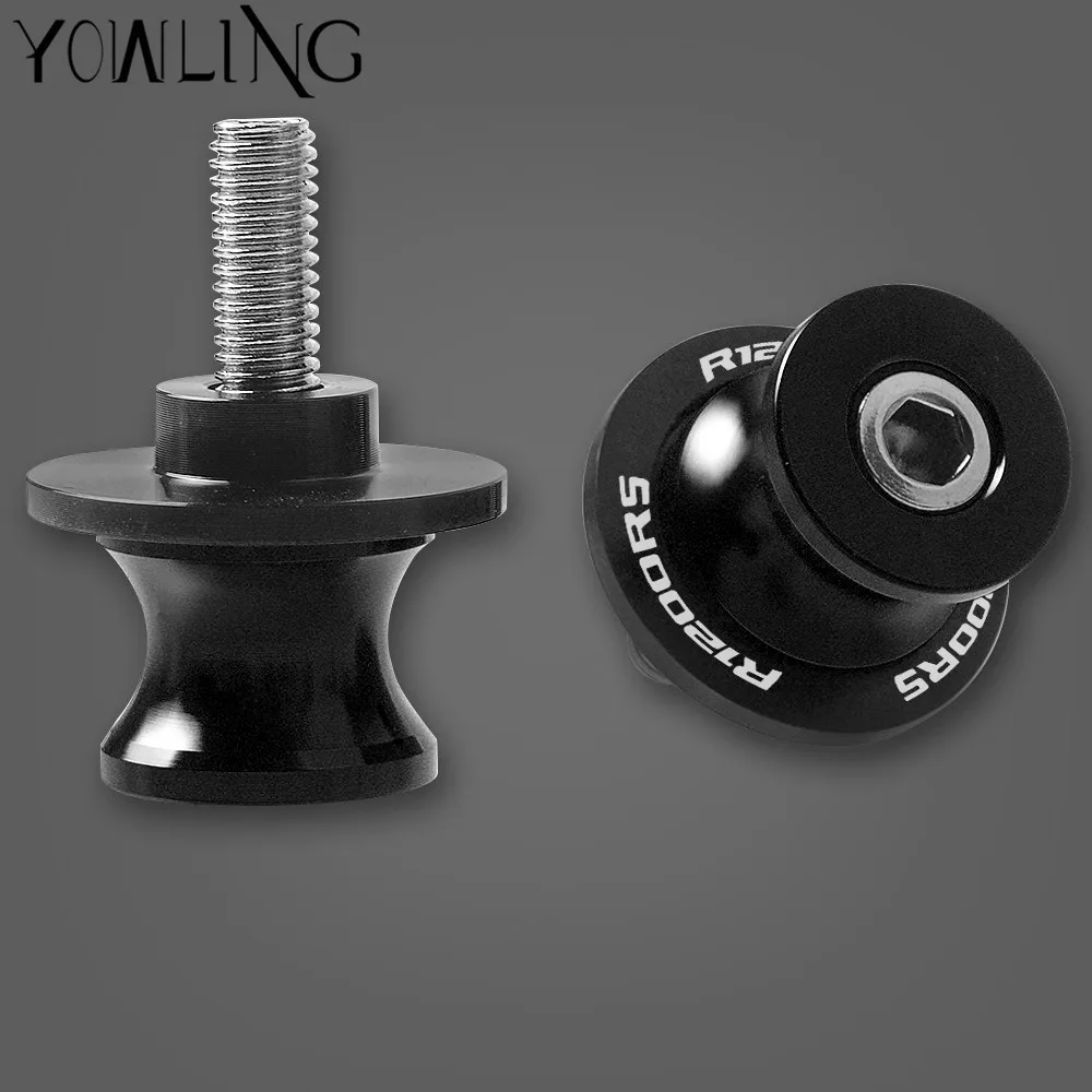 

For BMW R1200GS ADVENTURE 2004 2005 2006 2007 2008 2009 2010 2011 2012 Motorcycle Swingarm Spools Sliders Stand Screws 8mm M8