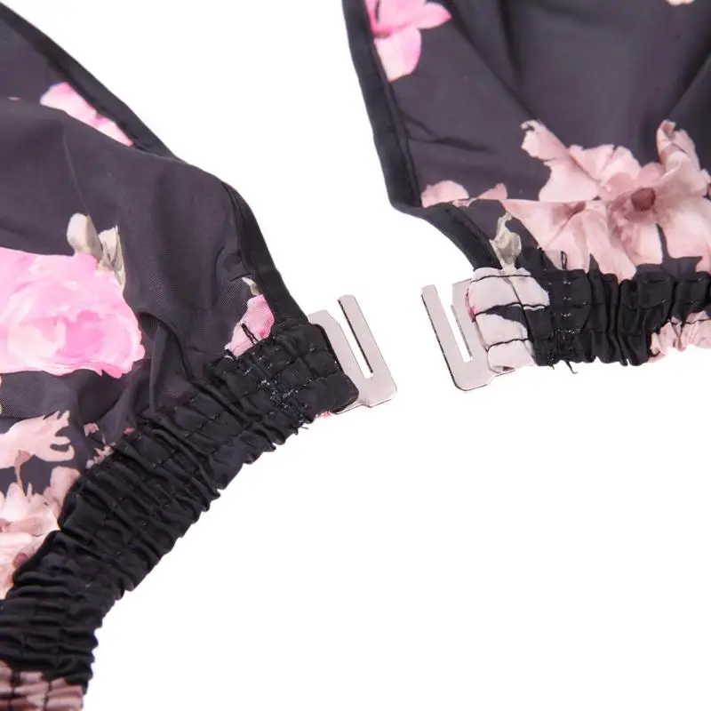 Flower Pattern Cutting Hair Waterproof Cloth Salon Cape Hairdressing Hairdresser Apron Haircut capes