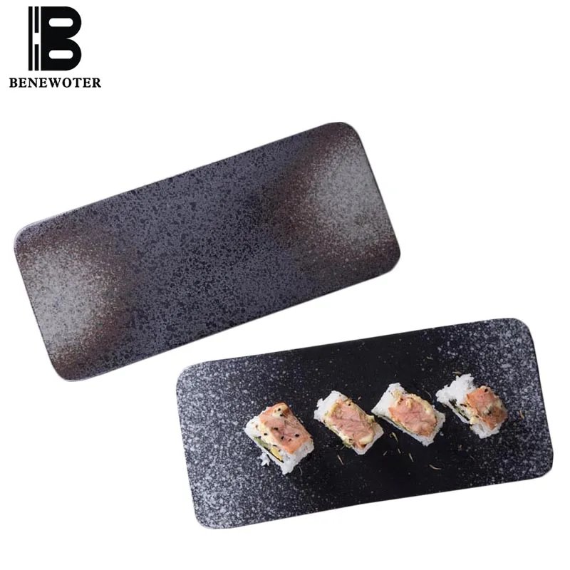 10/12 inch Brief Japanese Style Ceramic Western Plate Sushi Plates Cake