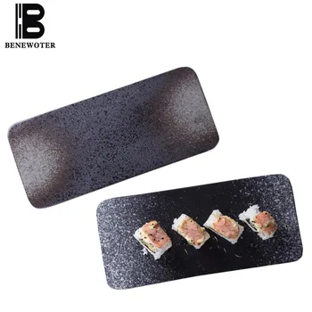 

10/12 inch Brief Japanese Style Ceramic Western Plate Sushi Plates Cake Dessert Fruit Tray Home Kitchen Tableware Snack Dishes