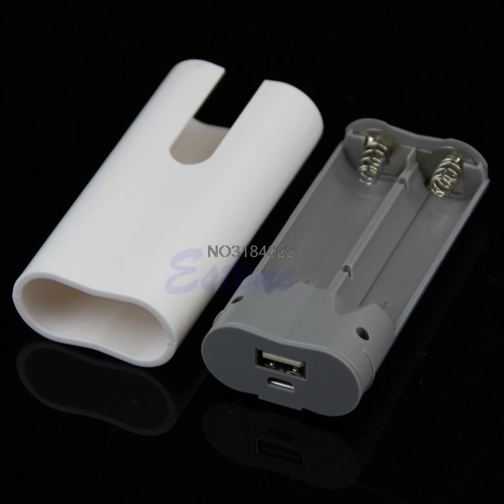 

2x 18650 USB Mobile Power Bank Battery Charger Box Case DIY Kit For MP3 iPhone Samsung HTC Blackberry Android tablets GPS units