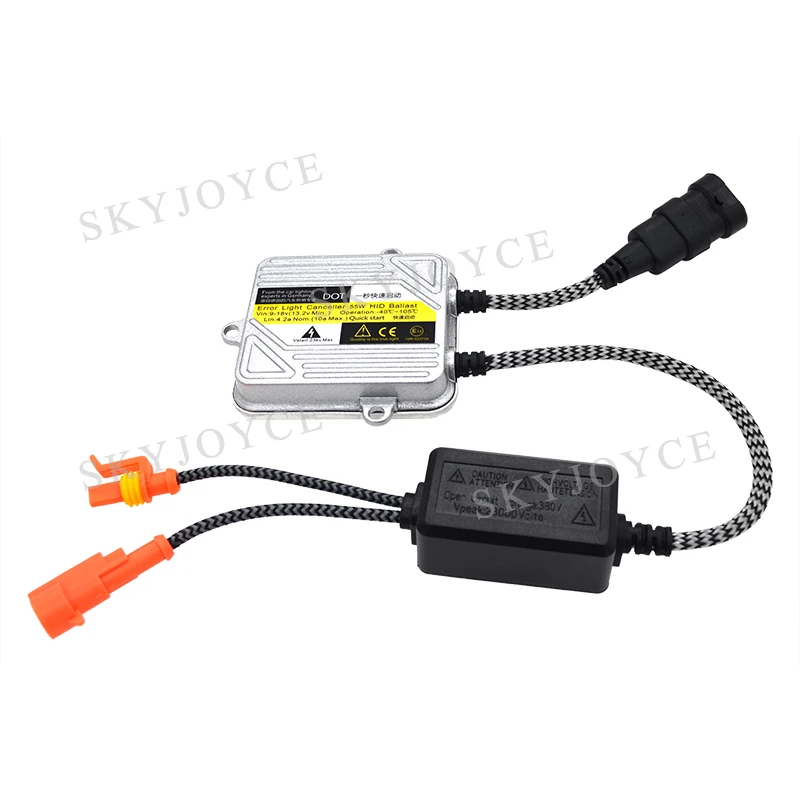 SKYJOYCE 55W Fast Bright 9012 HID Xenon Kit H1 H3 H11 HB3 HB4 H7 Car Headlight Bulb 4300K 5000K 6000K 8000K DC 55W Ballast Kit  (7)