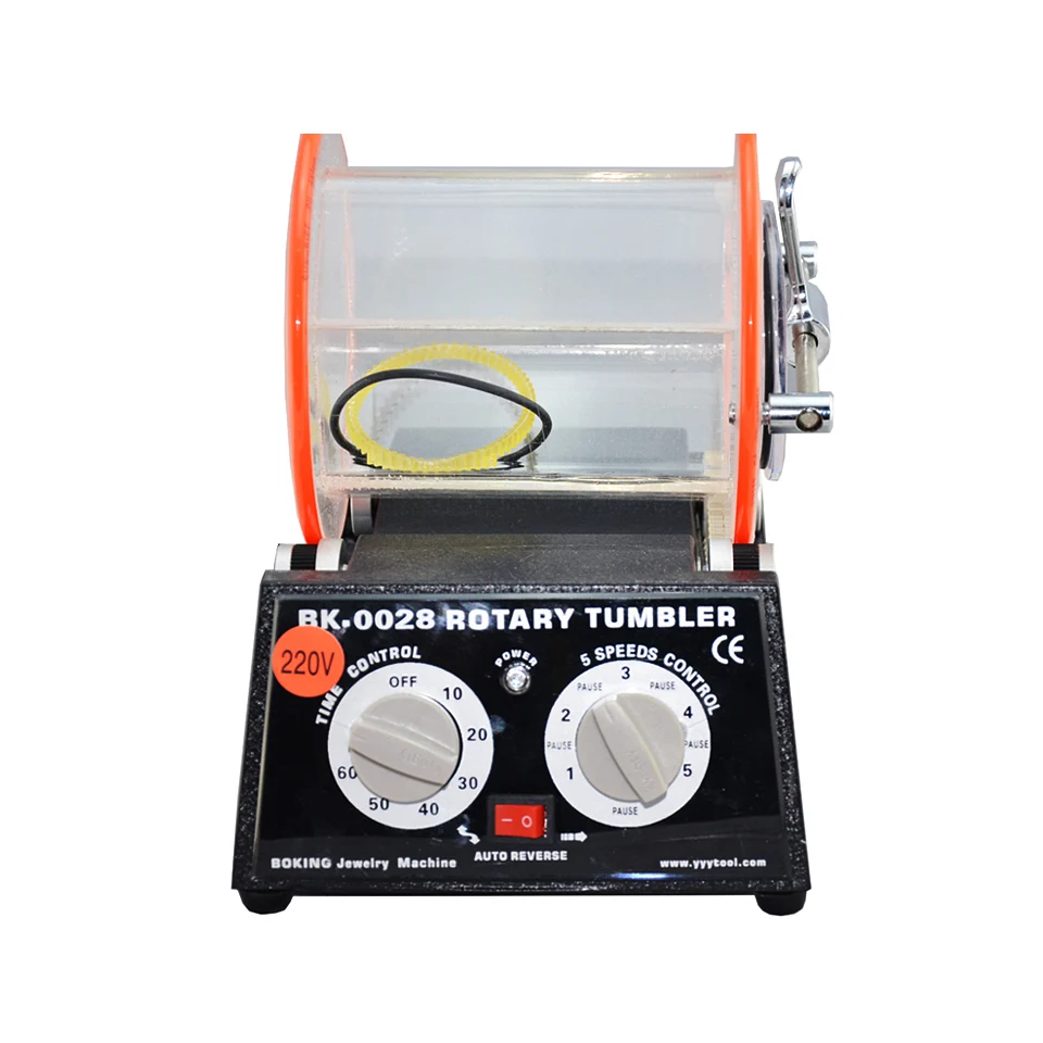 3KG Capacity Rotary Tumbler Polishing Machine Rotary Barrel Tumbler