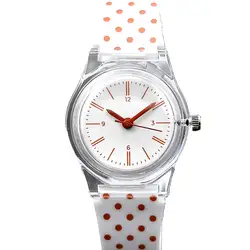 WILLIS женские спортивные часы прекрасный розовый горошек дизайн жизни водостойкий ремешок наручные часы Дети Девушки подарки горячая