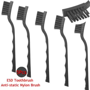 

Faroot ESD Tooth Brush Anti-Static Nylon Bristle AntiStatic Plastic Clean PCB SMD US
