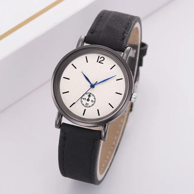 Quartz Wrist Watch with Durable PU Leather Strap Simple Style Casual Watch LL@17 Quartz Wrist Watch with Durable PU Leather Strap Simple Style Casual Watch LL@17