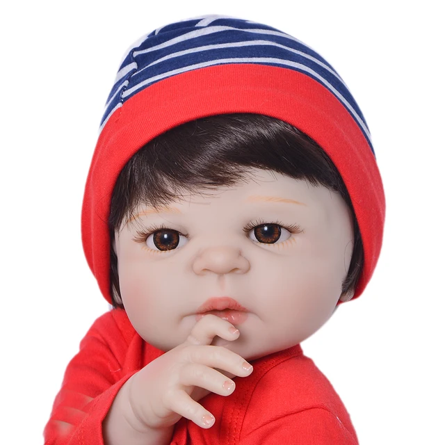 Boneca Bebê Reborn Menino Bernardo 100%Silicone - Loja Expresso