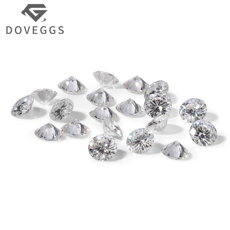 2 шт./лот почти Цвет меньше Moissanite свободные камни 0.4ct 4 5 мм F круглой бриллиантовой