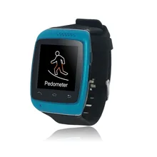 Oneisall Generisches Smartwatch Smart Bluetooth Uhr Sync anti-verloren für Handy Smartphone Schwarz Rot Weiß Blau