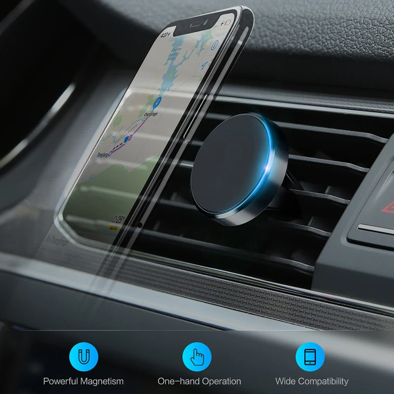 Купить мини автомобильный держатель телефона 360 градусов вращающийся ...