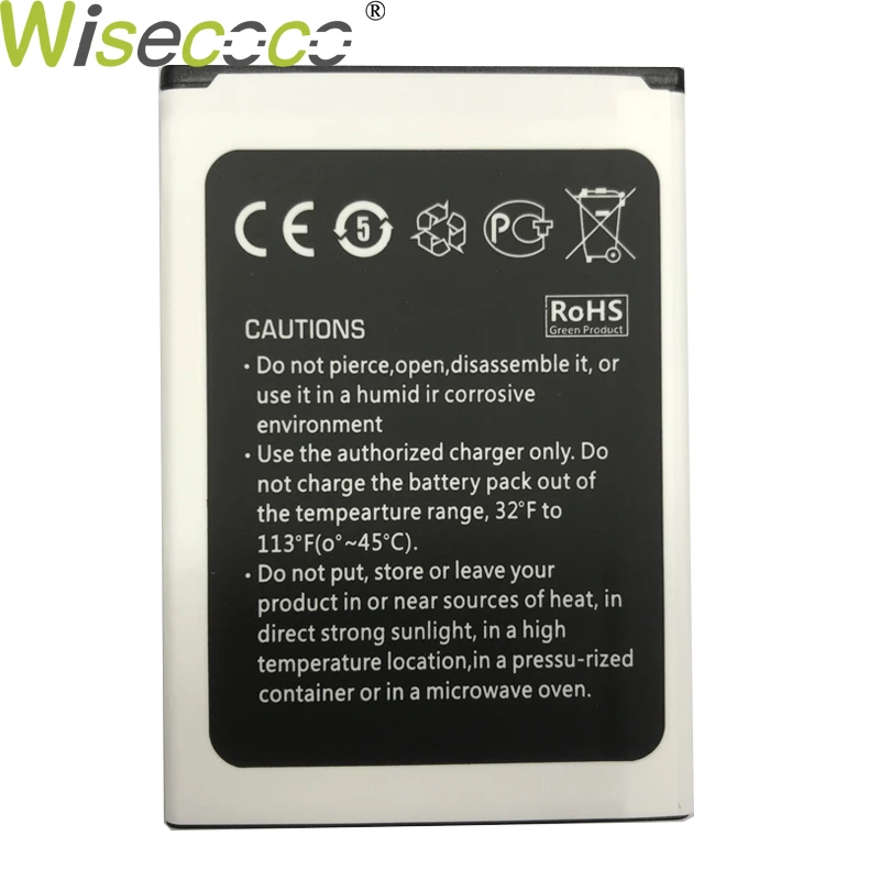 

WISECOCO In Stock NEW 2000mAh Original Battery For Prestigio Wize Q3 PSP3471 DUO Mobile Phone Replacement + Tracking Number