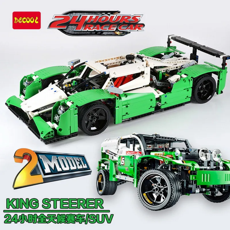 

20003 LEPIN Technic City Series 24 Hours Race Car Building Blocks Enlighten Figure Toys For Children Compatible Legoe 42039