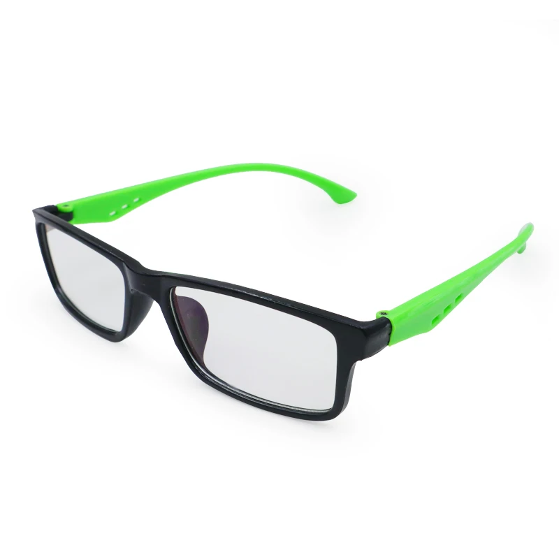 Очки с защитой от синих лучей, синий светильник, защита от радиации, очки для мужчин и женщин, компьютерные очки с защитой от ультрафиолета, UV400, плоские зеркальные очки - Цвет оправы: Зеленый