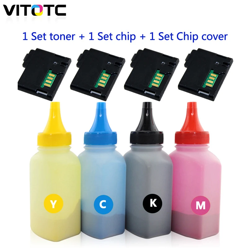 

Compatible Xerox Phaser 6000 6010 WorkCentre 6015 6015V Toner Powder Color Toner Bottle Toner Powder Reset Refill Chips