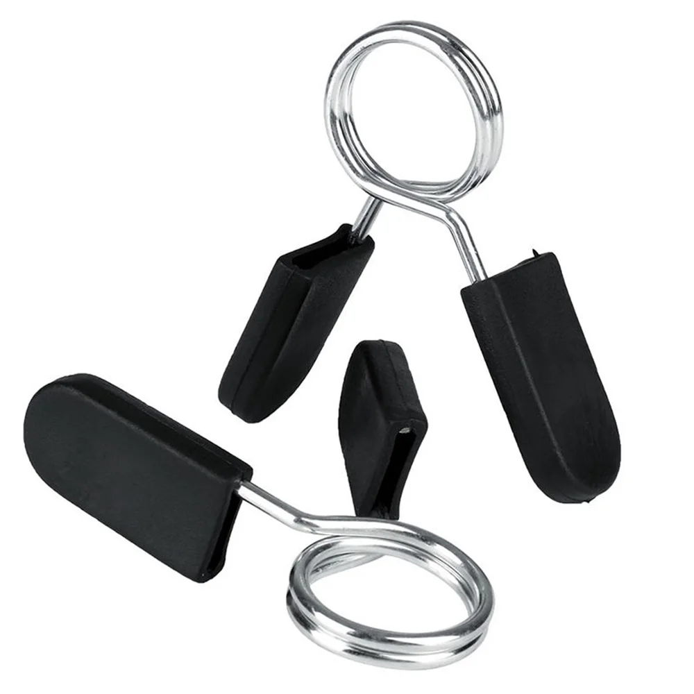 

2 X 1" Spring Clamp Collar Clips for Weight Bar Dumbbells Gym Fitness Training Equipment 2.5cm